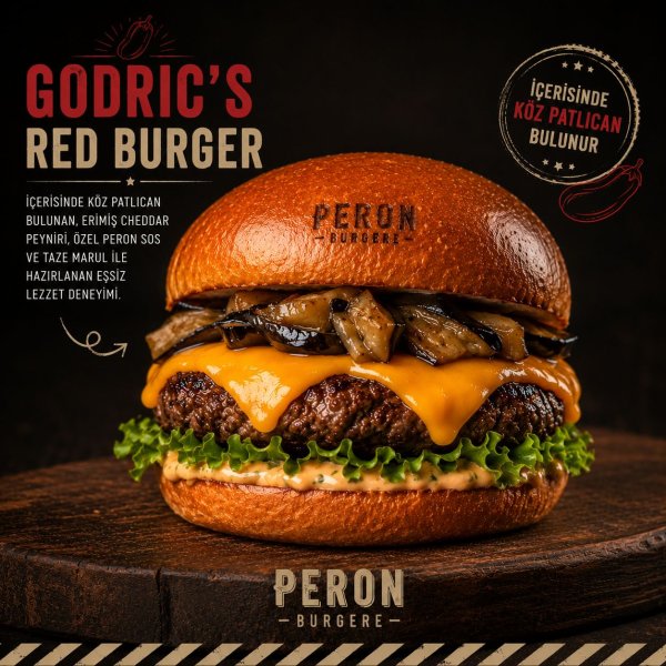 Snape’s Choice Burger