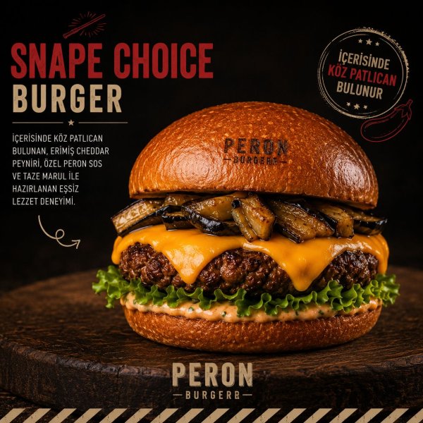 Snape’s Choice Burger