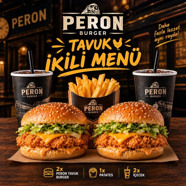 İkili Tavuk Menü