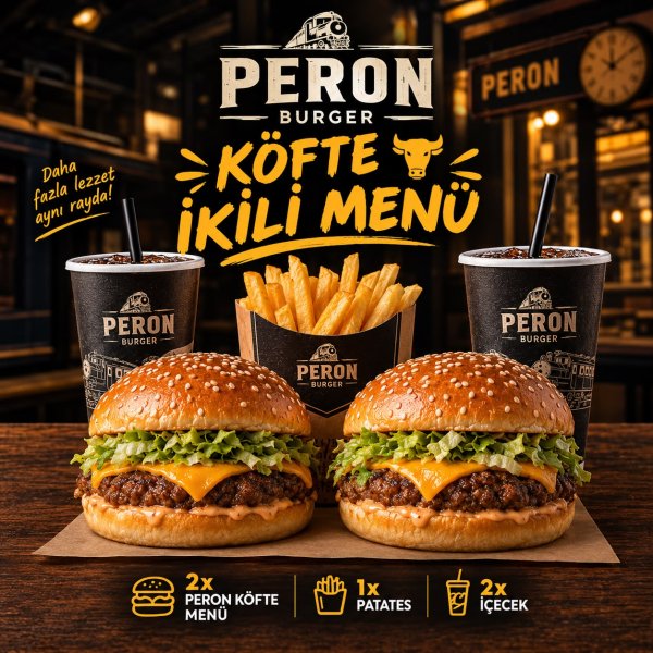 İkili Köfte Menü