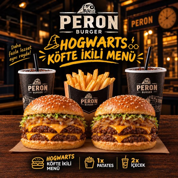 İkili Hogwarts Köfte Menü